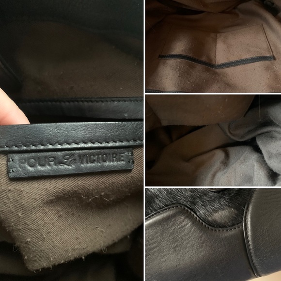 PLV Bristol Bag Large East/West Pony Hair Tote Bag - Picture 3 of 8